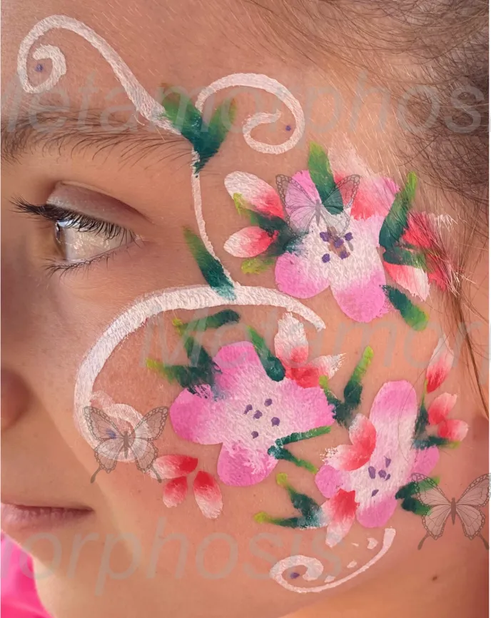 Example face painting design