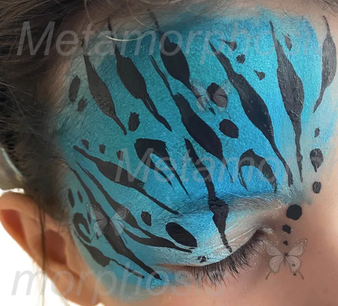 Example face painting design