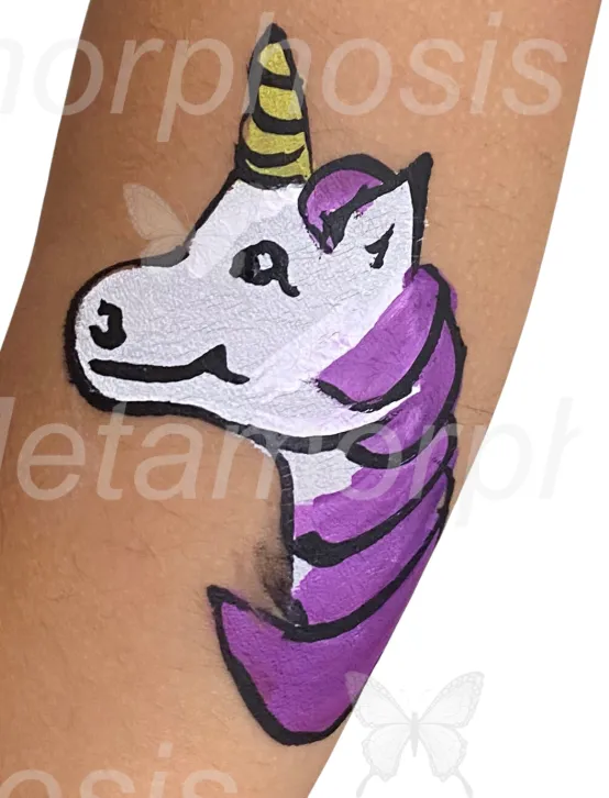 Example face painting design