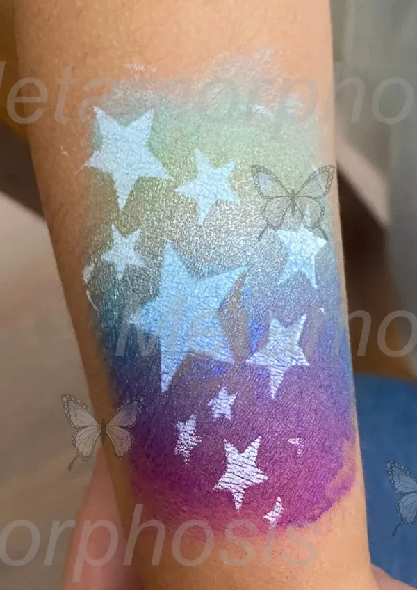 Example face painting design